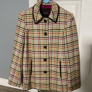 Coach houndstooth jacket